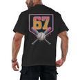 Baseball Drip Number 67 Fun Six Seven 6 7 Meme Men's Back Print T-Shirt
