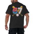 Baseball Drip Number 67 Player 67th Birthday Meme Men's Back Print T-Shirt