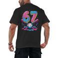Baseball Drip Number 67 Player 67Th Birthday Baseball Meme Men's Back Print T-Shirt