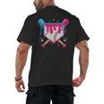 Baseball Drip Purple Glove Respect The Drip Youth Boys Girls Men's Back Print T-Shirt