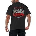 Baseball Great Grandma Of A Baseball Player Great Grandma Men's Back Print T-Shirt Baseball Great Grandma Of A Baseball Player Great Grandma Men's Back Print T-Shirt
