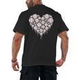 Baseball Heart Drip Valentine's Day Baseball Lover Boys Men Men's Back Print T-Shirt Baseball Heart Drip Valentine's Day Baseball Lover Boys Men Men's Back Print T-Shirt