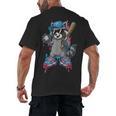 Baseball Ice Cream Drip For Boys And Girls Batter Game Day Men's Back Print T-Shirt