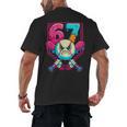 Baseball Ice Cream Drip Number 67 Six Seven Meme 67 Men's Back Print T-Shirt Baseball Ice Cream Drip Number 67 Six Seven Meme 67 Men's Back Print T-Shirt