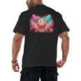 Baseball Ice Cream Drip Style Melt Ice Cream Youth Boys Men's Back Print T-Shirt Baseball Ice Cream Drip Style Melt Ice Cream Youth Boys Men's Back Print T-Shirt