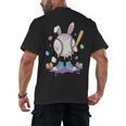 Baseball Ice Cream Drip Youth Boys Cute Easter Sports Men's Back Print T-Shirt