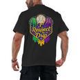 Baseball Ice Cream Respect The Drip Mardi Gras Carnival Boys Men's Back Print T-Shirt Baseball Ice Cream Respect The Drip Mardi Gras Carnival Boys Men's Back Print T-Shirt