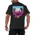 Baseball Life Lifestyle Home Plate Ice Cream Drip Men Boys Men's Back Print T-Shirt