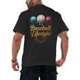 Baseball Lifestyle Drip Men's Back Print T-Shirt Baseball Lifestyle Drip Men's Back Print T-Shirt