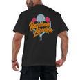 Baseball Lifestyle Home Plate Ice Cream Drip Men Boys Kids Men's Back Print T-Shirt