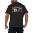 Baseball Lover Drip Number 67 Player 67th Birthday Meme Men's Back Print T-Shirt Baseball Lover Drip Number 67 Player 67th Birthday Meme Men's Back Print T-Shirt