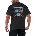 Baseball Mama Ice Cream Drip For Men Women Boy Kids Men's Back Print T-Shirt Baseball Mama Ice Cream Drip For Men Women Boy Kids Men's Back Print T-Shirt