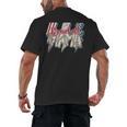 Baseball Mama Lightning Bolt Checkered Varsity Mother's Day Men's Back Print T-Shirt Baseball Mama Lightning Bolt Checkered Varsity Mother's Day Men's Back Print T-Shirt