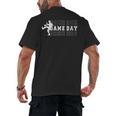 Baseball Pitcher Game Day Team Sport Player Coach Family Fan Men's Back Print T-Shirt