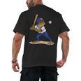 Baseball Puerto Rico Patriotic Flag Boricua Baseball Player Men's Back Print T-Shirt Baseball Puerto Rico Patriotic Flag Boricua Baseball Player Men's Back Print T-Shirt