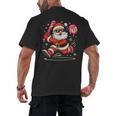 Baseball Santa 67 Baseball Christmas Pajamas Xmas Men Boy 67 Men's Back Print T-Shirt Baseball Santa 67 Baseball Christmas Pajamas Xmas Men Boy 67 Men's Back Print T-Shirt