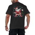Baseball Santa 67 Christmas Xmas Pajamas Boys Kid Men's Back Print T-Shirt Baseball Santa 67 Christmas Xmas Pajamas Boys Kid Men's Back Print T-Shirt