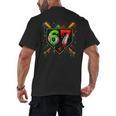 Baseball Six Seven 67 Meme Ice Cream Drip Xmas Women Men Men's Back Print T-Shirt