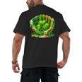 Baseball St Patricks Day Carnival Party Ice Cream Drip Boys Men's Back Print T-Shirt Baseball St Patricks Day Carnival Party Ice Cream Drip Boys Men's Back Print T-Shirt