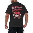 Baseball Is My Valentine Shirt Heart Drip Baseball Lovers Men's Back Print T-Shirt Baseball Is My Valentine Shirt Heart Drip Baseball Lovers Men's Back Print T-Shirt