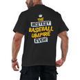 Best Baseball Umpire Job Occupation Men's Back Print T-Shirt Best Baseball Umpire Job Occupation Men's Back Print T-Shirt