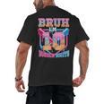 Boys 10 Double Digits 10th Birthday Ice Cream Baseball Drip Men's Back Print T-Shirt Boys 10 Double Digits 10th Birthday Ice Cream Baseball Drip Men's Back Print T-Shirt