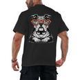 Bulldog Mascot Sports Fan Football Basketball Baseball Men's Back Print T-Shirt Bulldog Mascot Sports Fan Football Basketball Baseball Men's Back Print T-Shirt