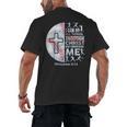 Christian Baseball Men Boy Player Team Religious Philippians Men's Back Print T-Shirt Christian Baseball Men Boy Player Team Religious Philippians Men's Back Print T-Shirt