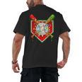 Christmas Baseball Ice Cream Drip Men Women Kids Men's Back Print T-Shirt