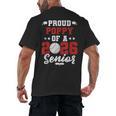 Class Of 2026 Senior Year Baseball Poppy 2026 Graduate Men's Back Print T-Shirt