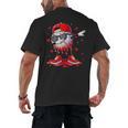 Dabbing Baseball Drip Ice Cream Youth Boy Valentines Day Men's Back Print T-Shirt Dabbing Baseball Drip Ice Cream Youth Boy Valentines Day Men's Back Print T-Shirt
