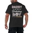 Daddy Of The Birthday Boy Baseball Matching Family Men's Back Print T-Shirt Daddy Of The Birthday Boy Baseball Matching Family Men's Back Print T-Shirt