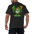 Drip Baseball Irish Shamrock St Patricks Men Boy Kid Men's Back Print T-Shirt