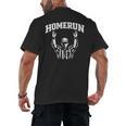 Football Referee Tee Touchdown Baseball Homerun Men's Back Print T-Shirt Football Referee Tee Touchdown Baseball Homerun Men's Back Print T-Shirt