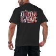 Game Day Baseball Leopard Coquette Bow Mama Mom Sister Men's Back Print T-Shirt Game Day Baseball Leopard Coquette Bow Mama Mom Sister Men's Back Print T-Shirt
