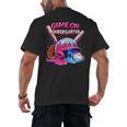 Game Kindergarten Baseball Ice Cream Drip On Back To School Men's Back Print T-Shirt Game Kindergarten Baseball Ice Cream Drip On Back To School Men's Back Print T-Shirt