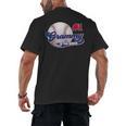 Grammy Rookie Of Year 1st Birthday Baseball Theme Matching Men's Back Print T-Shirt