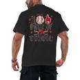 Happy 101 Days Of School Baseball Sports 100th Day Men's Back Print T-Shirt Happy 101 Days Of School Baseball Sports 100th Day Men's Back Print T-Shirt