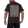 Having A Ball For 100 Days Of School 100th Baseball Men's Back Print T-Shirt