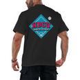 HBCU Swing For Greatness Baseball Softball College Apparel Men's Back Print T-Shirt