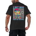 I Hit 100 Days Of School 67 Drip Baseball Boys Kids Men's Back Print T-Shirt I Hit 100 Days Of School 67 Drip Baseball Boys Kids Men's Back Print T-Shirt