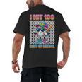 I Hit 100 Days Of School Baseball Ice Cram Drip 100th Boys Men's Back Print T-Shirt I Hit 100 Days Of School Baseball Ice Cram Drip 100th Boys Men's Back Print T-Shirt