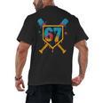 HUGvyn 67 Baseball Ice Cream Drip Six Seven Genz Alpha Slang Men's Back Print T-Shirt HUGvyn 67 Baseball Ice Cream Drip Six Seven Genz Alpha Slang Men's Back Print T-Shirt