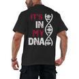 ITS In My DNA Baseball Sport Player Saying Men's Back Print T-Shirt ITS In My DNA Baseball Sport Player Saying Men's Back Print T-Shirt