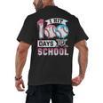 Kids 100 Days Of School Boys 100th Day Baseball Drip Toddler Men's Back Print T-Shirt
