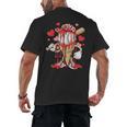 Kids Baseball Drip Ice Cream Apparel Kids Boys Valentine Men's Back Print T-Shirt Kids Baseball Drip Ice Cream Apparel Kids Boys Valentine Men's Back Print T-Shirt