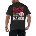 Kids Stealing Hearts Cute Baseball Boys Men's Back Print T-Shirt Kids Stealing Hearts Cute Baseball Boys Men's Back Print T-Shirt