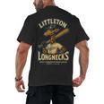 Littleton Longnecks Retro Minor League Baseball Men's Back Print T-Shirt Littleton Longnecks Retro Minor League Baseball Men's Back Print T-Shirt