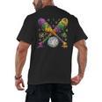 Mardi Gras Baseball Drip Shirt Cool Dripping Baseball Drip Men's Back Print T-Shirt Mardi Gras Baseball Drip Shirt Cool Dripping Baseball Drip Men's Back Print T-Shirt