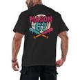 Mason 67 Ice Cream Drip Baseball Meme Graphics Men's Back Print T-Shirt Mason 67 Ice Cream Drip Baseball Meme Graphics Men's Back Print T-Shirt